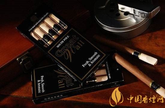 長(zhǎng)城雪茄煙(金南極)多少錢 長(zhǎng)城金南極五支裝雪茄煙價(jià)格23元/盒