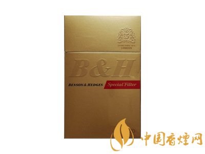 本森煙多少錢一盒 英國B&amp;H(本森)煙價(jià)格表和圖片